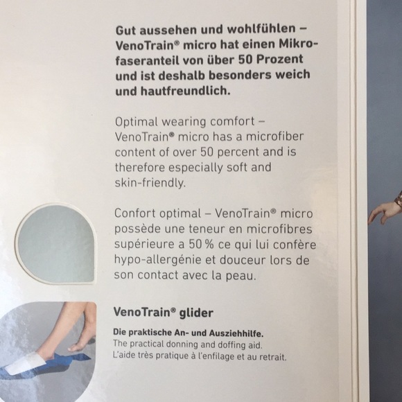 Bauerfeind VenoTrain Micro Compression Stockings (Black) - Picture 9 of 14